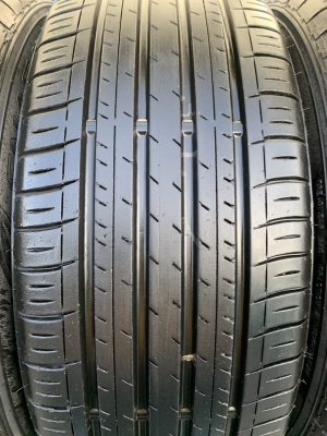 ล้อแม็ก Honda Civic FC ขอบ 16 สีบอร์น พร้อมยาง 215-55-16 Dunlop ปี 16