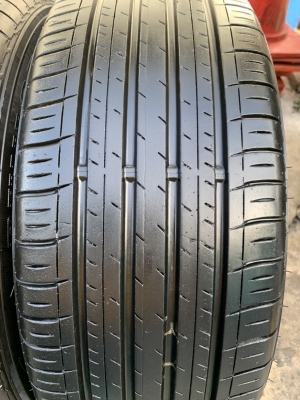 ล้อแม็ก Honda Civic FC ขอบ 16 สีบอร์น พร้อมยาง 215-55-16 Dunlop ปี 16