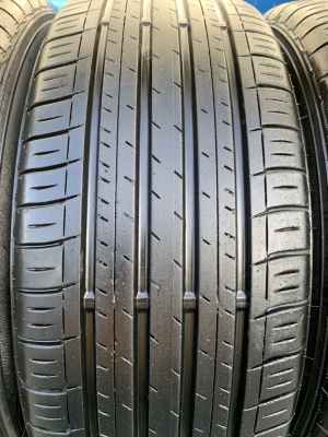 ล้อแม็ก Honda Civic FC ขอบ 16 สีบอร์น พร้อมยาง 215-55-16 Dunlop ปี 16