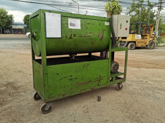 ถังกวนผสมเม็ดพลาสติก PlasticsMixer มอเตอร์เกียร์ 3 HP 380V ห้องผสมขนาด 60x60x120 cm ปลดจากไลน์ผลิต ถังกวนผสมเม็ดพลาสติก PlasticsMixer มอเตอร์เกียร์ 3 HP 380V ห้องผสมขนาด 60x60x120 cm ปลดจากไลน์ผลิต