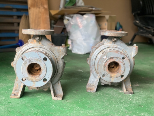( เหลือ 1ตัวครับ )ขายหัวปั๊มน้ำหอยโข่ง Ebara Pump 65x50FSH ขนาดเข้า 2.5นิ้ว ออก 2นิ้ว ใบพัดทองเหลือง สภาพสวยเดิมๆ พร้อมใช้งาน มี 2ตัวครับ ราคาตัวละ 6,500 บาท ( เหลือ 1ตัวครับ )ขายหัวปั๊มน้ำหอยโข่ง Ebara Pump 65x50FSH ขนาดเข้า 2.5นิ้ว ออก 2นิ้ว ใบพัดทองเหลือง สภาพสวยเดิมๆ พร้อมใช้งาน มี 2ตัวครับ ราคาตัวละ 6,500 บาท