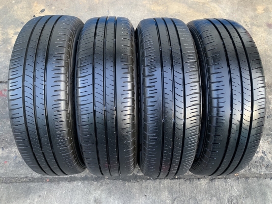 ล้อแม็ก Honda Mobilio ขอบ 15 พร้อมยาง 185-65-15 Dunlop ปี 18 สภาพสวย