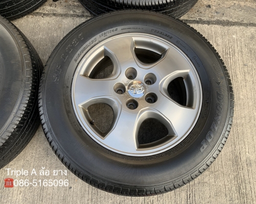 ล้อแม็ก Toyota Vigo Champ ขอบ 16 พร้อมยาง 215-65-16 Dunlop ปี 16 ล้อแม็ก Toyota Vigo Champ ขอบ 16 พร้อมยาง 215-65-16 Dunlop ปี 16