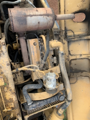 แมคโครล้อยาง  komatsu PW60-3 เก่านอก เอกสารซื้อขาย