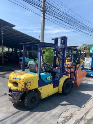ขาย ฟอล์คลิฟต์ KOMATSU FD25C-14  รถมือ 2 นำเข้าจากประเทศญี่ปุ่น