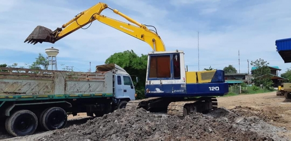 ⭐⭐Komatsu 120-3 เครื่องปั้มแรง ช่วงล่างเต็ม รถทำงานทุกวัน เจ้าของขายเองจ