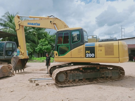 มีVDO KOMATSU PC200-7 ปี2012 ไมล์14400ชม.เอกสารเล่มทะเบียนสภาพสวย
