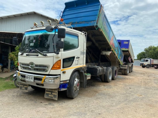 ขาย 955,000 รถพ่วง 22 ล้อ Hino FM3H หัวเก๋ง S500