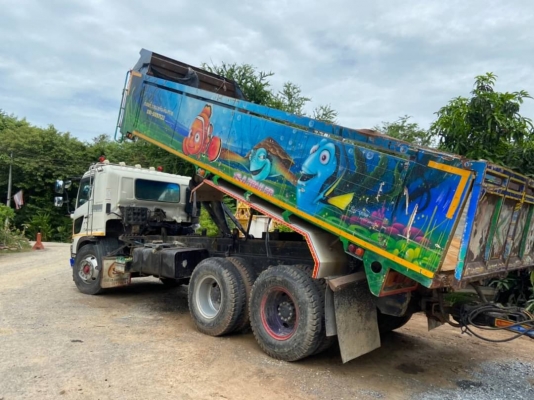 ขาย 955,000 รถพ่วง 22 ล้อ Hino FM3H หัวเก๋ง S500