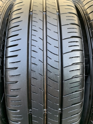 ล้อแม็ก Mazda 2 Skyativ ขอบ 15 สีดำ มิดไนท์ พร้อมยางน้องๆป้ายแดง 185-65-15 Dunlop ปี 19 สภาพสวย