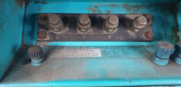 ขายเครื่องปั่นไฟเชื่อมในตัวมือสองจากญี่ปุ่น พร้อมใช้งาน