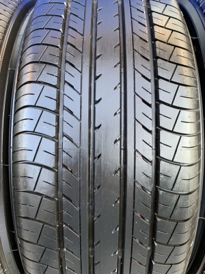 ล้อแม็ก Honda HRV ขอบ 17 ดำหน้าเงา พร้อมยางป้ายแดง 215-55-17 Yokohama ปลายปี 19 สวยๆ