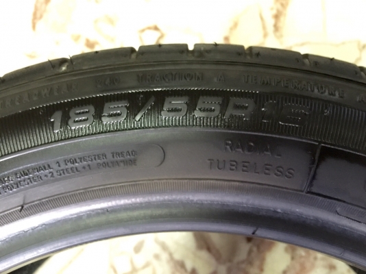 ขายยางรถยนต์ GOODYEAR ซีรี่ย์ 185-55R16 ปี 2017