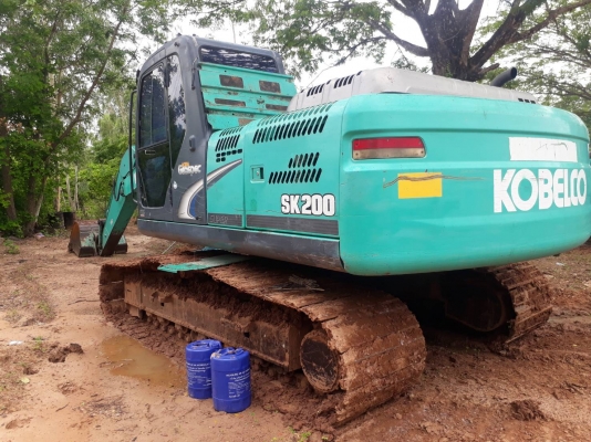 ขายด่วน KOBELCO SK200 YN12  สภาพพร้อมใช้งาน เครื่องปั้มดี เอกสารใบแจ้งจำหน่าย สนใจสอบถาม 093 0764943 k ตั้ม