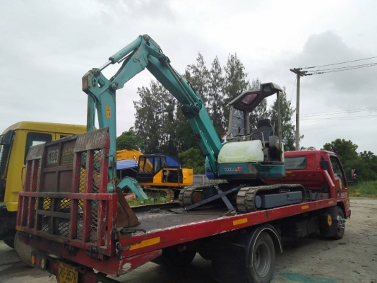 รถแบคโฮ YANMAR B3-3 รถเก่านอกนำเข้า เทียงเท่า komatsu pc30-7 คอนโทลน้ำมัน ปั๊มนิ้ว มีระบบเต่า-กระต่า