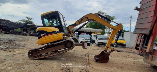 สวยกว่านี้...ก็นางฟ้า แล้วแหละคะ!! รถขุดCATERPILLAR 304CR มีเก๋ง/มีประตู/มีแอร์ (การทำงานเพียง 3,xxx ชั่วโมงเท่านั้น!!)