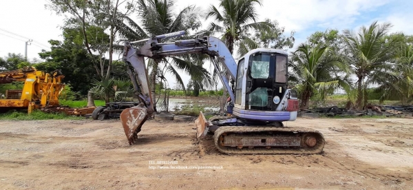 SALE !!ลดกระหน่ำ* รถขุด KOMATSU PC75UU-2  คอนโทรลน้ำมัน ,ปั๊มนิ้ว , มีตู้ / มีเก๋ง ,มีประตู /สินค้าเก่านอก มีเอกสารแจ้งจำหน่าย