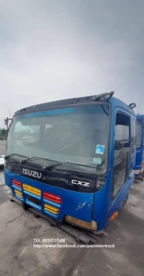 SALE*โปรลดกระหน่ำ !! หัวเก๋ง รถบรรทุกไซค์ 10ล้อ -10 ล้อหัวลาก /  CABIN  ISUZU : GIGA(กิก้า /ไจก้า) รุ่นยกหัวได้ /มีแค๊ป/ 3 ใบปัด