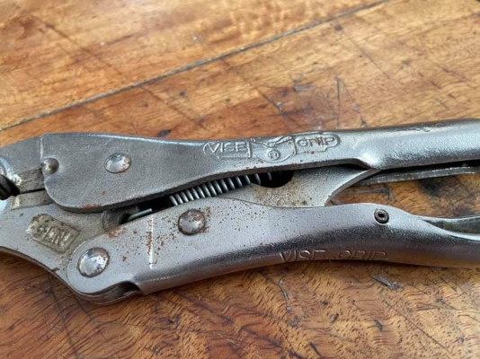 ขายคีมล็อกVISE GIRP 9LN MADE IN USA. ด้ามตีVISE GRIP ใหม่เก่าเก็บ