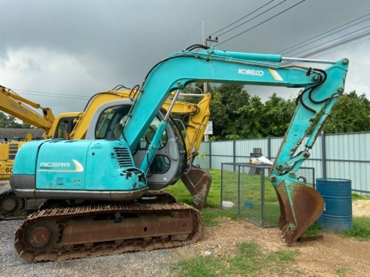 ขาย 795,000 รถเก่านอกยังไม่เคยใช้งานในไทย สภาพ 4,xxx ชม. Kobelco SK60 Mark 5 Super ขาย 795,000 รถเก่านอกยังไม่เคยใช้งานในไทย สภาพ 4,xxx ชม. Kobelco SK60 Mark 5 Super