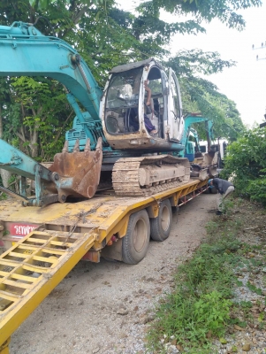 รถแบคโฮ SUMITOMO S160F2U รถเก่านอกพึ่งนำเข้ามา ไฟฟ้าครบ ตู้เก๋งติดแอร์แล้วเรียบร้อย มีผานดันดิน เร็ว