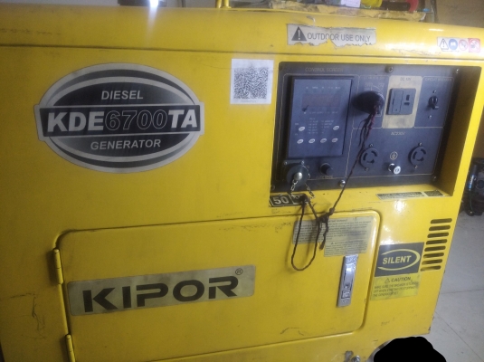 เครื่องปั่นไฟเสียงเงียบ5kva