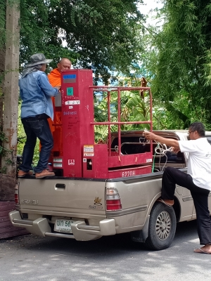 รถกระเช้าไฟฟ้าตีนตะขาบ PC40 ยกสูง 4 เมตร รถเก่านอกนำเข้า สภาพใหม่มาก พร้อมใช้งาน