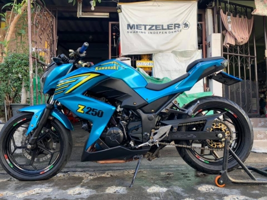 Kawasaki สูบคู่ Z250 ปี 2014 สวยใส สมบูรณ์ทุกจุด Kawasaki สูบคู่ Z250 ปี 2014 สวยใส สมบูรณ์ทุกจุด
