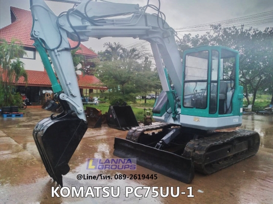 ขายรถขุดKOMATSU PC75UU-1 เครื่องkomatsu-4D95L, คอนโทรลลูกหมาก, ปั๊มนิ้ว, ใบมีดดัน รถเก่านอก, มีเอกสา ขายรถขุดKOMATSU PC75UU-1 เครื่องkomatsu-4D95L, คอนโทรลลูกหมาก, ปั๊มนิ้ว, ใบมีดดัน รถเก่านอก, มีเอกสา