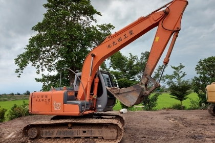 ขาย!! &gt;&gt;&gt; Hitachi Zx120 รุ่น 1 โซ่ใหม่ เอกสารเล่มทะเบียน &lt;&lt;&lt; เบอร์ติดต่อ 098-7155789 086-4631102