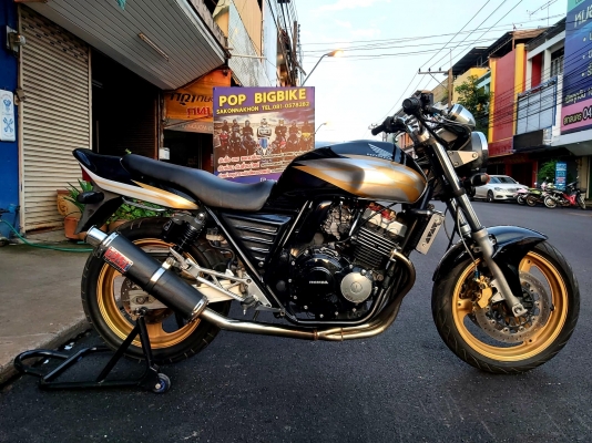 ขาย HONDA CB400 ปี97 เวอร์ชั่นS ท่อแต่งฟลู โช๊คหลังแต่ง ฝากระเป๋าเเต่ง สายถัก การ์ดหม้อน้ำ แฮนด์บาร์ ขาย HONDA CB400 ปี97 เวอร์ชั่นS ท่อแต่งฟลู โช๊คหลังแต่ง ฝากระเป๋าเเต่ง สายถัก การ์ดหม้อน้ำ แฮนด์บาร์