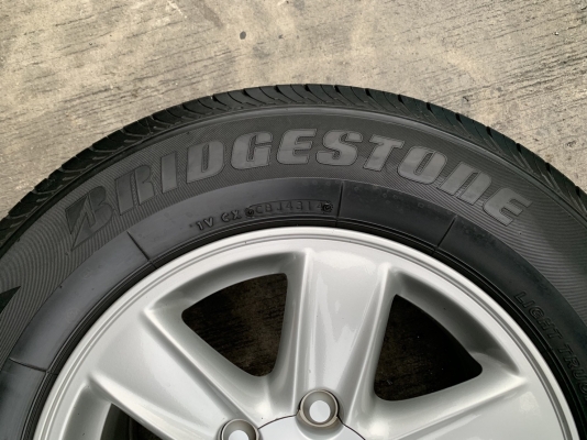 ล้อแม็ก ISUZU D-Max All New ขอบ 16 แถมยาง 215-70-16 Bridgestone ปลายปี 14