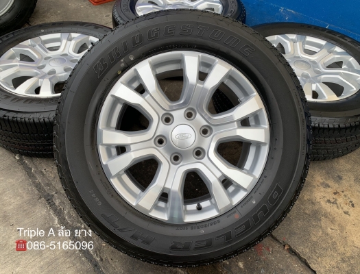 ล้อแม็กป้ายแดง Ford Ranger Wildtrak Limited รุ่นใหม่ล่าสุด ขอบ 18 พร้อมยางป้ายแดง 265-60-18 Bridgestone ปี 19 สวยกริ๊บ ล้อแม็กป้ายแดง Ford Ranger Wildtrak Limited รุ่นใหม่ล่าสุด ขอบ 18 พร้อมยางป้ายแดง 265-60-18 Bridgestone ปี 19 สวยกริ๊บ