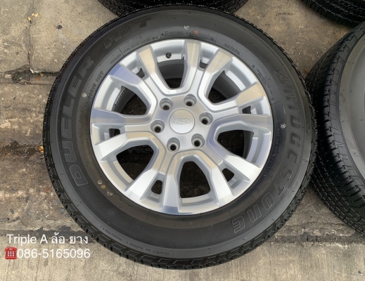ล้อแม็กป้ายแดง Ford Ranger Wildtrak Limited รุ่นใหม่ล่าสุด ขอบ 18 พร้อมยางป้ายแดง 265-60-18 Bridgestone ปี 19 สวยกริ๊บ ล้อแม็กป้ายแดง Ford Ranger Wildtrak Limited รุ่นใหม่ล่าสุด ขอบ 18 พร้อมยางป้ายแดง 265-60-18 Bridgestone ปี 19 สวยกริ๊บ