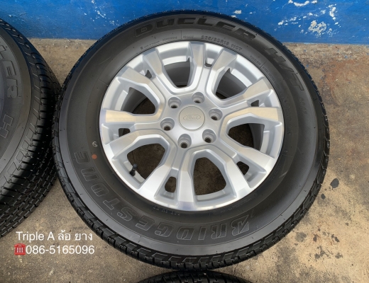 ล้อแม็กป้ายแดง Ford Ranger Wildtrak Limited รุ่นใหม่ล่าสุด ขอบ 18 พร้อมยางป้ายแดง 265-60-18 Bridgestone ปี 19 สวยกริ๊บ ล้อแม็กป้ายแดง Ford Ranger Wildtrak Limited รุ่นใหม่ล่าสุด ขอบ 18 พร้อมยางป้ายแดง 265-60-18 Bridgestone ปี 19 สวยกริ๊บ