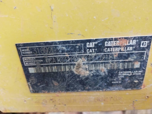 ขาย 1,380,000 บาท CATTERPILAR 318D2L ขาย 1,380,000 บาท CATTERPILAR 318D2L