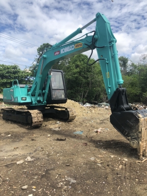 ลดเหลือ490,000 KOBELCO SK120-2 เครื่องปั้มดีช่วงล่างใช้ได้มีไลน์แย๊กสภาพสวย