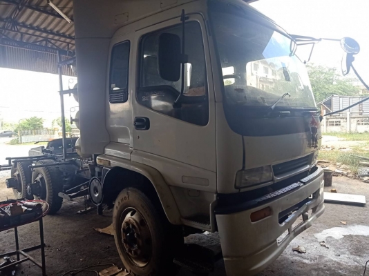⭐⭐หัวลาก2เพลา Isuzu Deca270 ปี46 ยูโรทู เครื่องก็าซ CNG แถมเครื่องเดิมน้ำม้น 6SD1-320แรงให้