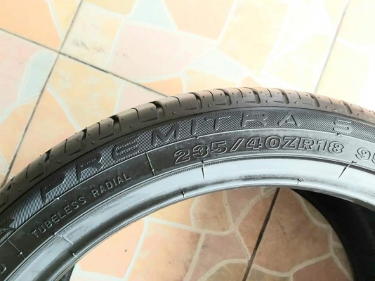 ยางใหม่ตกปี ยางค้างสต็อค Maxxis Premitra HP5 235/40R18 ผลิตปลายปี 18 รับประกันบวม 1 ปี ขายถูกๆ 4 เส้