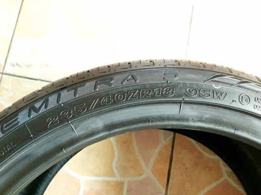 ยางใหม่ตกปี ยางค้างสต็อค Maxxis Premitra HP5 235/40R18 ผลิตปลายปี 18 รับประกันบวม 1 ปี ขายถูกๆ 4 เส้