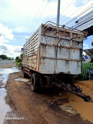 ขายหางพ่วงคอกเกษตรตามสภาพ SCS-8814-89 2 เพลา ขายหางพ่วงคอกเกษตรตามสภาพ SCS-8814-89 2 เพลา