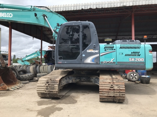 Kobelco sk200-8 yn12 ซีเรียล 9000 ไมล์ 9100 ชม ใจแจ้งจำหน่าย