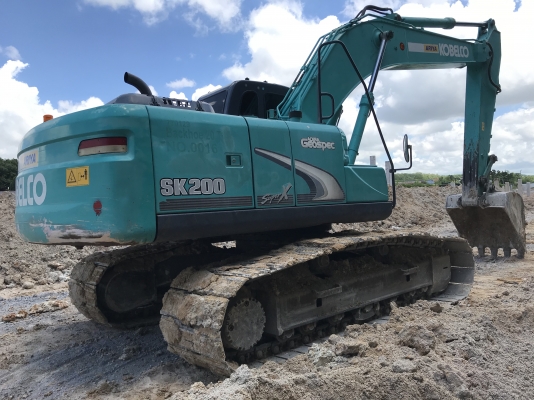 Kobelco sk200-8 yn12 ซีเรียล 7000 ไมล์ 9900 ชม เครื่องดี ปั้มแรง เอวแน่น ช่วงล่างเต็ม แห้งสวยเดิมทุกจุดใบแจ้งจำหน่าย