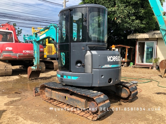 ขายรถแบคโฮ โกเบ Kobelco SK40SR-3 ไซต์ 4 ตัน ตู้เก๋ง รุ่นใหม่ระบบไว นำเข้าเองโดยขุมทรัพย์แทรคเตอร์ โทร 081-8581834