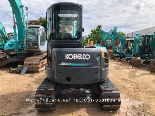 ขายรถแบคโฮ โกเบ Kobelco SK40SR-3 ไซต์ 4 ตัน ตู้เก๋ง รุ่นใหม่ระบบไว นำเข้าเองโดยขุมทรัพย์แทรคเตอร์ โทร 081-8581834