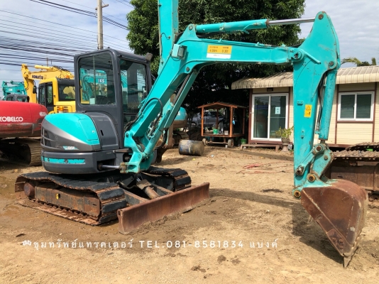 ขายรถแบคโฮ โกเบ Kobelco SK40SR-3 ไซต์ 4 ตัน ตู้เก๋ง รุ่นใหม่ระบบไว นำเข้าเองโดยขุมทรัพย์แทรคเตอร์ โทร 081-8581834
