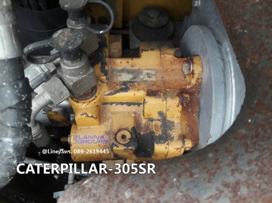 ขายรถขุด CATERPILLAR-305SR เครื่องยนต์มิตซูบิชิ-K4N จำนวน 4 สูบ ,คอนโทรลน้ำมัน , ปั๊มนิ้ว , แทรคเหล็