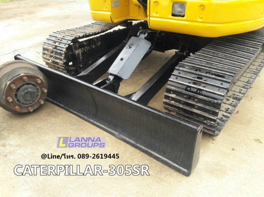 ขายรถขุด CATERPILLAR-305SR เครื่องยนต์มิตซูบิชิ-K4N จำนวน 4 สูบ ,คอนโทรลน้ำมัน , ปั๊มนิ้ว , แทรคเหล็
