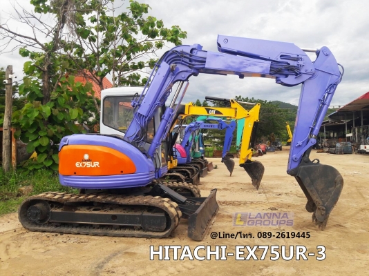 ขายรถขุด HITACHI-EX75UR-3 เครื่องยนต์Nissan BD30,จำนวน 4 สูบ, มีลายเจาะ, คอนโทรลน้ำมัน,ปั๊มนิ้ว,*มีประตู,รถเก่านอก, มีเอกสาร,ยังไม่เคยใช้งานในไทย ขายรถขุด HITACHI-EX75UR-3 เครื่องยนต์Nissan BD30,จำนวน 4 สูบ, มีลายเจาะ, คอนโทรลน้ำมัน,ปั๊มนิ้ว,*มีประตู,รถเก่านอก, มีเอกสาร,ยังไม่เคยใช้งานในไทย