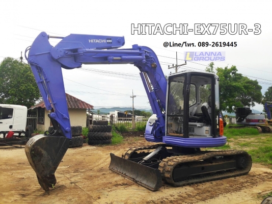 ขายรถขุด HITACHI-EX75UR-3 เครื่องยนต์Nissan BD30,จำนวน 4 สูบ, มีลายเจาะ, คอนโทรลน้ำมัน,ปั๊มนิ้ว,*มีประตู,รถเก่านอก, มีเอกสาร,ยังไม่เคยใช้งานในไทย ขายรถขุด HITACHI-EX75UR-3 เครื่องยนต์Nissan BD30,จำนวน 4 สูบ, มีลายเจาะ, คอนโทรลน้ำมัน,ปั๊มนิ้ว,*มีประตู,รถเก่านอก, มีเอกสาร,ยังไม่เคยใช้งานในไทย